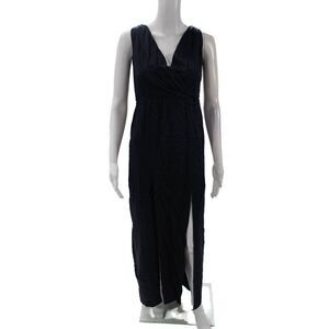 DIARRABLU Womens Lyla Dress - Solid Navy Size XS